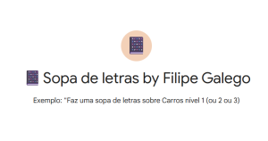 Sopa de letras
