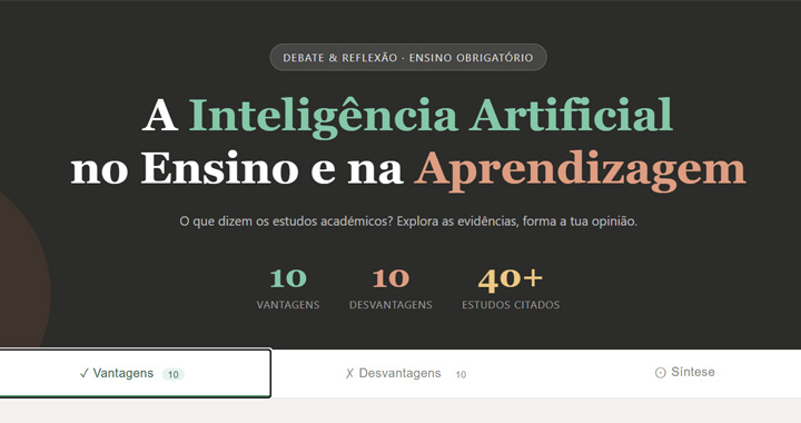 IA no Ensino e na Aprendizagem