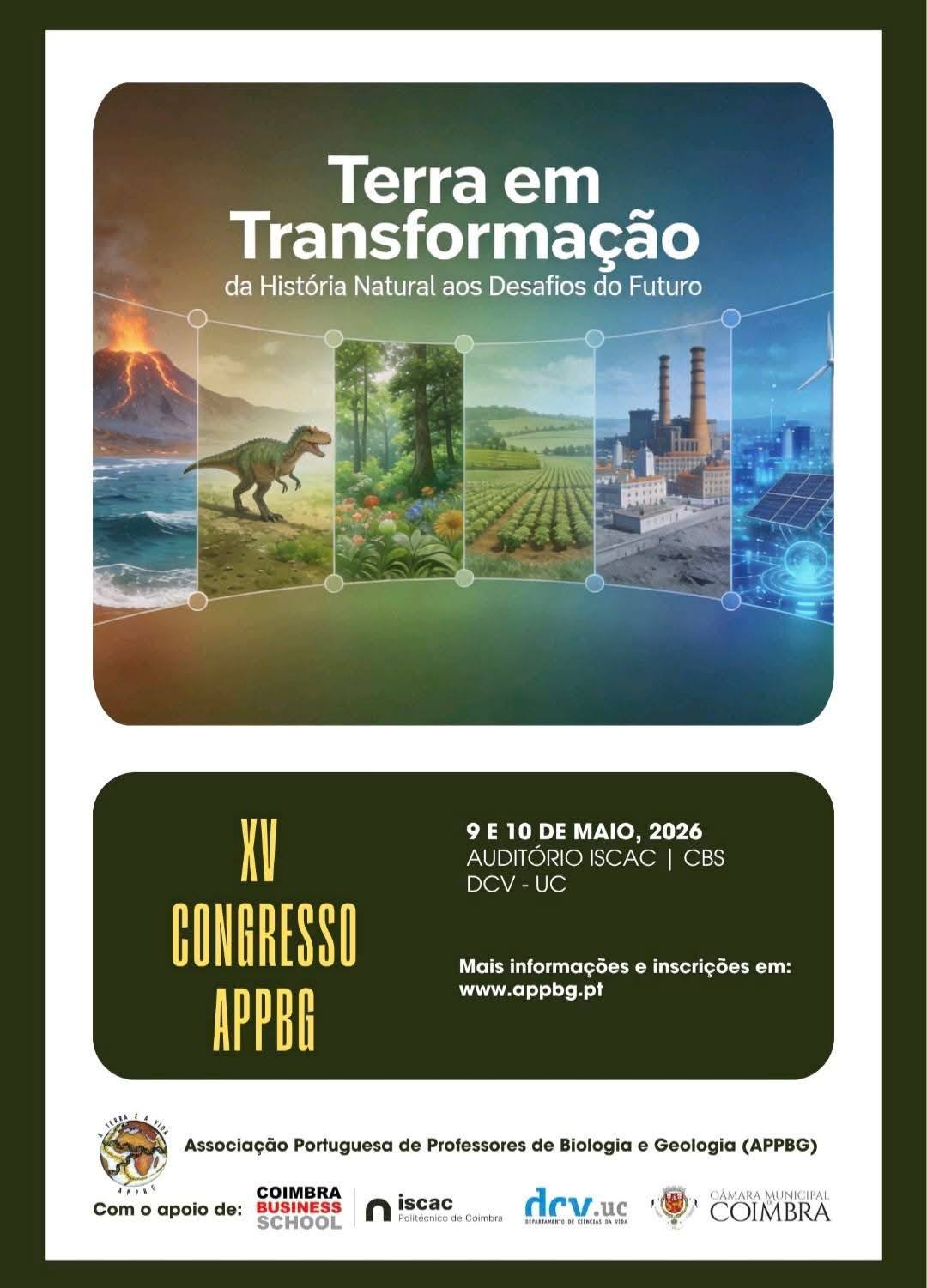 Evento - IA no Ensino-Aprendizagem da Biologia e Geologia XV Congresso da Associação Portuguesa de Professores de Biologia e Geologia