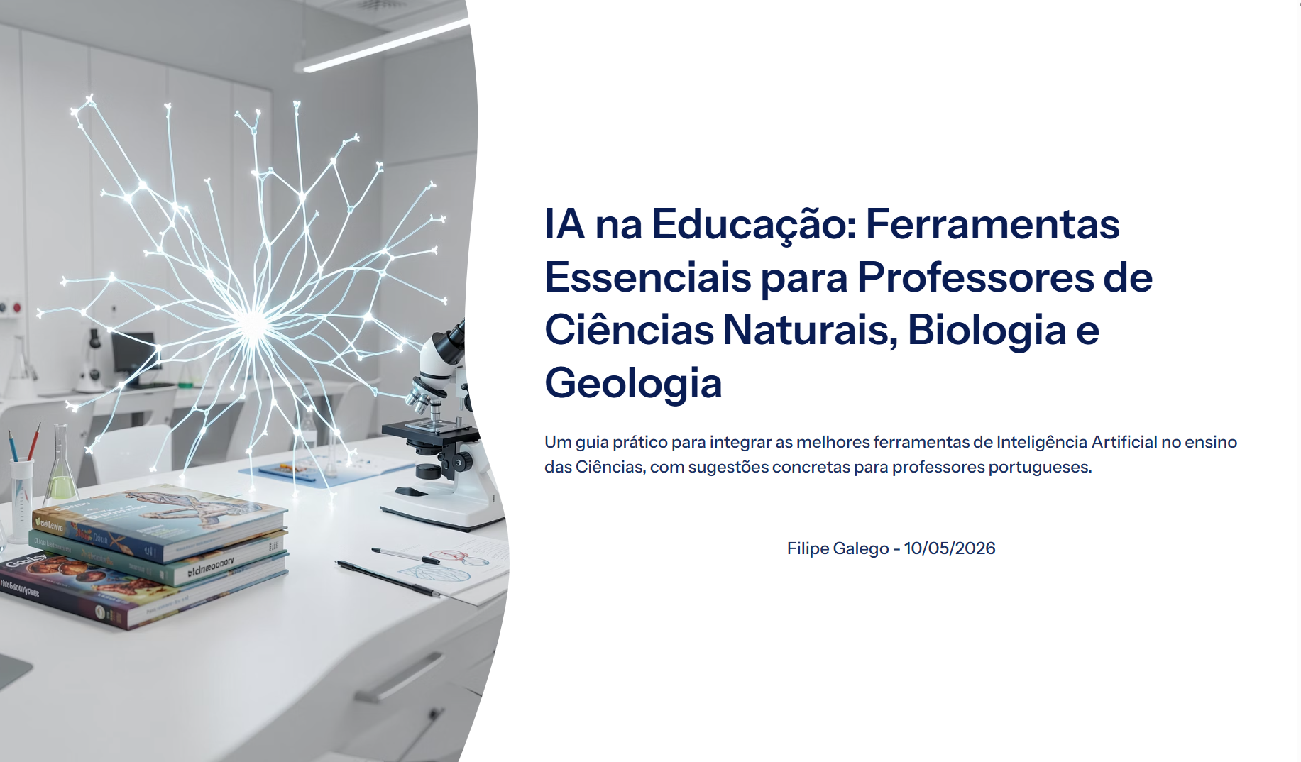 Evento - IA no Ensino-Aprendizagem da Biologia e Geologia XV Congresso da Associação Portuguesa de Professores de Biologia e Geologia