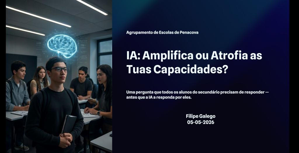 IA no Secundário: A Minha Palestra em Penacova sobre Uso Ético e Ferramentas Práticas palestra ia1
