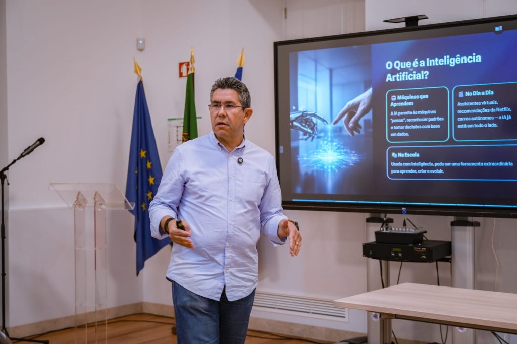 IA no Secundário: A Minha Palestra em Penacova sobre Uso Ético e Ferramentas Práticas palestra ia7