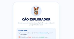 App - Cão Explorador: O Primeiro Passo para o Pensamento Computacional Cão Explorador