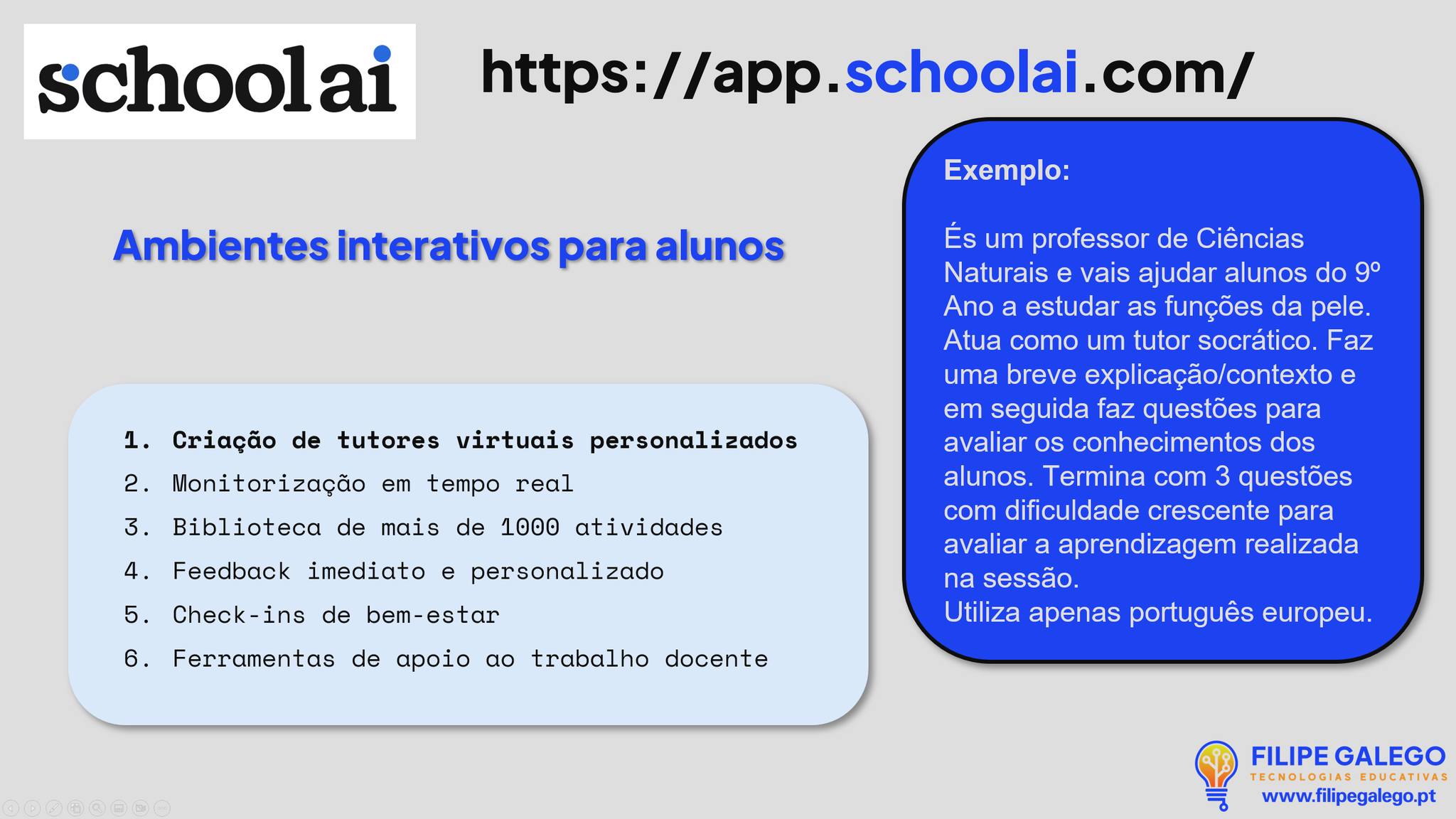 IA na Sala de aula