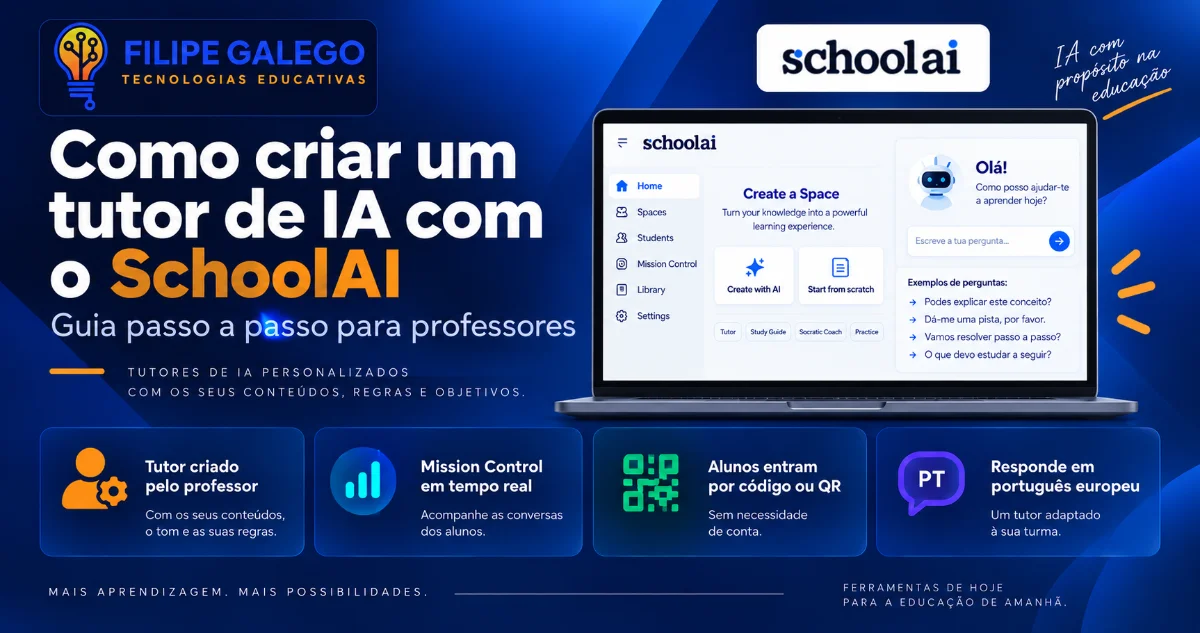 Criar um tutor de ia com SchoolAI