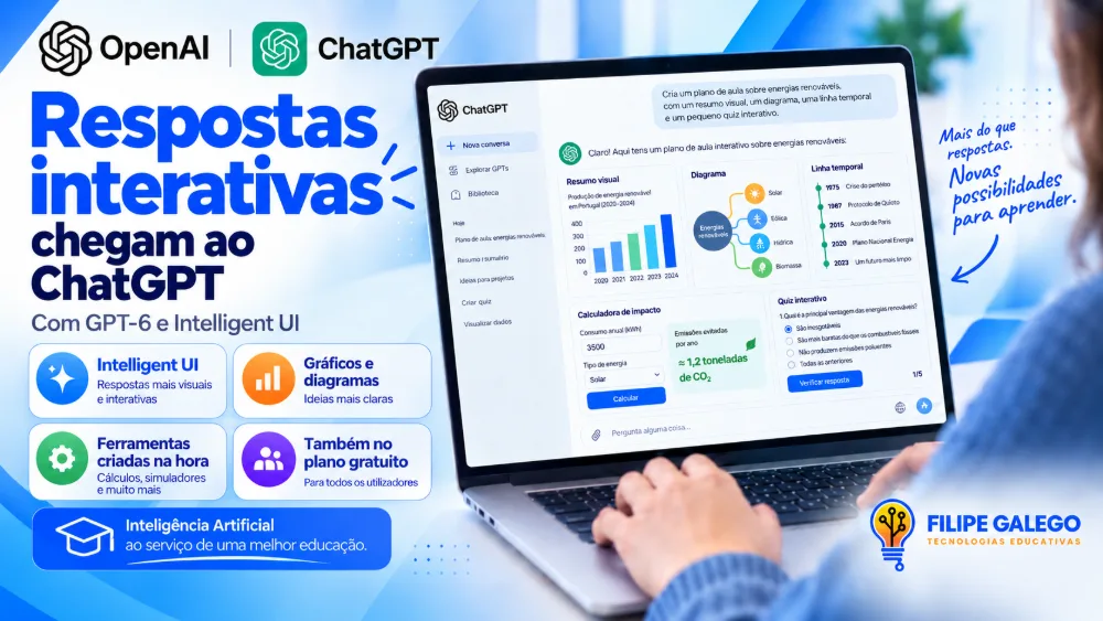 Respostas interativas no ChatGPT