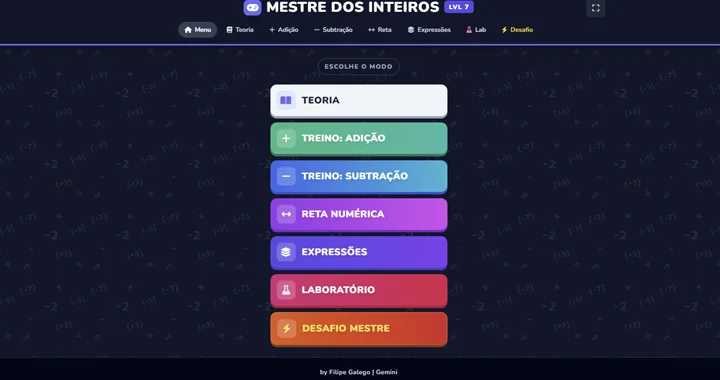 Mestre dos Inteiros